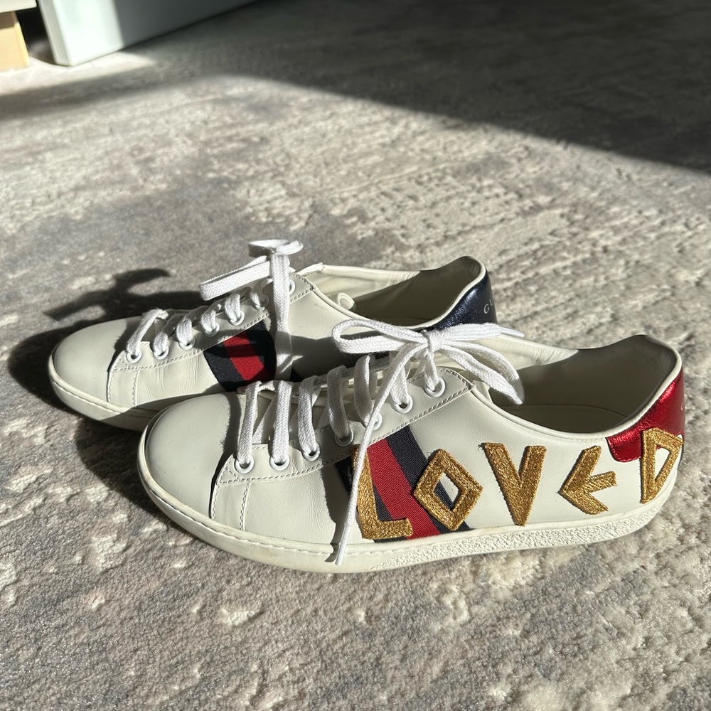 “Loved” Authentic Gucci Sneakers